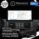 Магнітола Mercedes-Benz G-Class (W463) (1990-2012) [NTG 2.5, 4.0] DUDU 7 12.3" 2K QLED, 12/256, 360 (Style A)