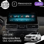 Магнітола Mercedes-Benz GLE/GLS-Class (W166/X166) (2015-2019) [NTG 5.0] Resonance L600 6/128 10.33" QLED, 360 (Mercedes-Benz