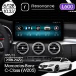 Магнітола Mercedes-Benz C/GLC-Class (W205/X253) (2019-2021) [NTG 5.5] Resonance L600 6/128 10.33" QLED, 360 (Mercedes-Benz Style)