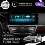 Магнітола Mercedes-Benz E-Class (W212) (2009-2011) [NTG 4.0] Resonance L600 6/128 10.33" QLED, 360 (Mercedes-Benz Style)