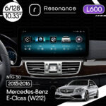 Магнітола Mercedes-Benz E-Class (W212) (2015-2016) [NTG 5.0] Resonance L600 6/128 10.33" QLED, 360 (Mercedes-Benz Style)