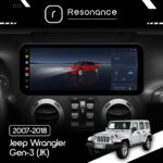 Магнітола Jeep Wrangler 3 (2007-2018) DUDU 7 12.3" 2K QLED, 12/256 (Style B) - Зображення 5