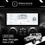 Магнітола Jeep Wrangler 3 (2007-2018) DUDU 7 12.3" 2K QLED, 12/256 (Style B) - Зображення 8