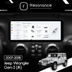 Магнітола Jeep Wrangler 3 (2007-2018) DUDU 7 12.3" 2K QLED, 12/256 (Style B) - Зображення 9