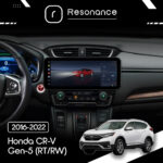 Магнітола Honda CR-V 5 (RT, RW) (2016-2022) DUDU 7 10.3" 2K QLED, 6/64, 360 (A-Style) - Зображення 5