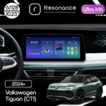 Магнітола Volkswagen Tiguan (CT1) (2024+) [High] Resonance Ultra M6 (7862) 6/128, 10.25" QLED, 360 (BMW Style)