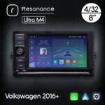 Магнітола Volkswagen (2016+), Resonance Ultra M4, 4/32, 8", 4G