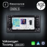 Магнітола Volkswagen Touareg (7L) (2006-2011), DUDU 5, 4/32, 7", 360