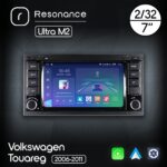 Магнітола Volkswagen Touareg (7L) (2006-2011), Resonance Ultra M2, 2/32, 7", 4G