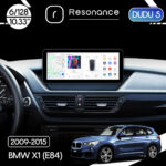 Магнітола BMW X1 (E84) (2009- 2015) [CIC] DUDU 5 10.33" 2K QLED, 6/128, 360 (Style A)