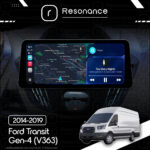 Магнітола Ford Transit 3 (2016-2022) Resonance Ultra M8 (7862) 8/256, 12.3" QLED, 360 (BMW Style) - Зображення 5