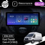 Магнітола Ford Transit 3 (2016-2022) Resonance Ultra M8 (7862) 8/256, 12.3" QLED, 360 (Audi Style)