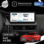 Магнітола Audi A4 (B8) (2007-2015) [High] DUDU 7 12.3" 2K QLED, 12/256 (Style B)