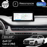 Магнітола Audi Q7 (2015-2019) DUDU 7 12.3" 2K QLED, 12/256 (Style C)