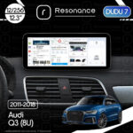 Магнітола Audi Q3 (8U) (2011-2018) [High] DUDU 7 12.3" 2K QLED, 12/256 (Style B)