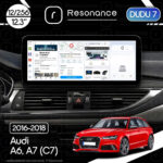 Магнітола Audi A6 (C7) (2016-2018) DUDU 7 12.3" 2K QLED, 12/256 (Style B)
