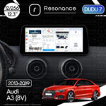 Магнітола Audi A3 (8V) (2013-2019) DUDU 7 12.3" 2K QLED, 12/256 (Style C)