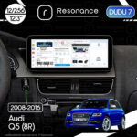 Магнітола Audi Q5 (8R) (2008-2016) [High] DUDU 7 12.3" 2K QLED, 12/256 (Style B)