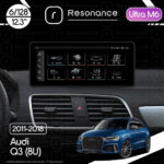 Магнітола Audi Q3 (8U) (2011-2018) [Low] Resonance Ultra M6 (7862) 6/128, 12.3" QLED, 360 (Audi Style)