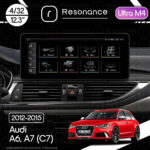 Магнітола Audi A6 (C7) (2012-2015) Resonance Ultra M4 (7862) 4/32, 12.3" QLED, 360 (Audi Style)
