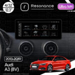Магнітола Audi A3 (8V) (2013-2019) Resonance Ultra M4 (7862) 4/32, 12.3" QLED, 360 (Audi Style)
