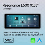 Магнітола Audi A4 Gen-4 (B8) (2007-2015) [High] Resonance L600 6/128 10.33" QLED, 360 (Audi Style) - Зображення 2