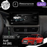 Магнітола Audi A4 Gen-4 (B8) (2007-2015) [High] Resonance L600 6/128 12.3" QLED, 360 (Audi Style)