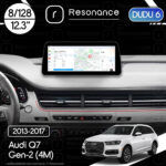 Магнітола Audi Q7 Gen-2 (4M) (2015-2019) DUDU 6 12.3" 2K QLED, 8/128, 360 (Style C)