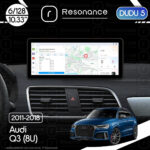 Магнітола Audi Q3 (8U) (2011-2018) [Low] DUDU 5 10.3" 2K QLED, 6/128, 360 (A-Style)