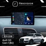 Магнітола Audi Q3 Gen-1 (8U) (2011-2018) DUDU 7 9.5" 2K QLED, 6/64, 360 - Зображення 8