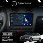 Магнітола Audi A3 Gen-2 (8P) (2003-2013) Resonance Ultra M2 2/32, 9" QLED - Зображення 7