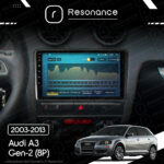 Магнітола Audi A3 Gen-2 (8P) (2003-2013) Resonance Ultra M2 2/32, 9" QLED - Зображення 8
