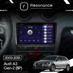 Магнітола Audi A3 Gen-2 (8P) (2003-2013) Resonance Ultra M2 2/32, 9" QLED - Зображення 9
