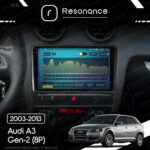 Магнітола Audi A3 Gen-2 (8P) (2003-2013) Resonance Ultra M6 (7862) 6/128, 9.5" 2K QLED, 360 - Зображення 9