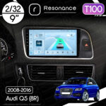 Магнітола Audi Q5 Gen-1 (8R) (2008-2017) Resonance Ultra T100 2/32, 9" IPS (CarPlay)