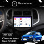 Магнітола Chevrolet Aveo Gen-2 (T300) (2011-2015) Resonance Ultra M2 2/32, 9" QLED - Зображення 9