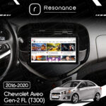 Магнітола Chevrolet Aveo Gen-2 FL (T300) (2016-2020) Resonance Ultra M4 4/32, 9" QLED - Зображення 6