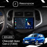 Магнітола Chevrolet Aveo Gen-2 (T300) (2011-2015) Resonance Ultra M2 2/32, 9" QLED - Зображення 6