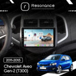 Магнітола Chevrolet Aveo Gen-2 (T300) (2011-2015) Resonance Ultra M2 2/32, 9" QLED - Зображення 10