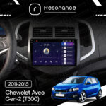 Магнітола Chevrolet Aveo Gen-2 (T300) (2011-2015) Resonance Ultra M2 2/32, 9.5" 2K QLED - Зображення 7