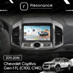 Магнітола Chevrolet Captiva Gen-1 FL (C100, C140) (2011-2016) Resonance Ultra M4 4/32, 9" QLED - Зображення 10