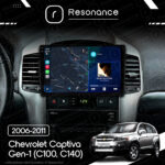 Магнітола Chevrolet Captiva Gen-1 (C100, C140) (2006-2011) [Розташування зверху] Resonance Ultra M2 2/32, 9.5" 2K QLED - Зображення 7