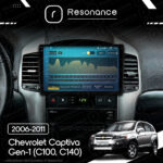 Магнітола Chevrolet Captiva Gen-1 (C100, C140) (2006-2011) [Розташування зверху] Resonance Ultra M2 2/32, 9.5" 2K QLED - Зображення 9