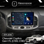 Магнітола Chevrolet Captiva Gen-1 FL (C100, C140) (2011-2016) Resonance Ultra S6 (7870) 6/128, 10.36" 2K QLED, 360 - Зображення 8