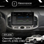 Магнітола Chevrolet Captiva Gen-1 FL (C100, C140) (2011-2016) Resonance Ultra S6 (7870) 6/128, 10.36" 2K QLED, 360 - Зображення 9