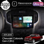 Магнітола Chevrolet Colorado Gen-2 (RG) (2011-2015) Resonance Ultra S8 (7870) 8/256, 9.5" 2K QLED, 360