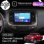 Магнітола Chevrolet Colorado Gen-2 FL (RG) (2015-2023) Resonance Ultra M6 (7862) 6/128, 9" QLED, 360