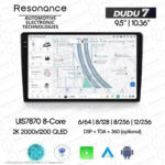 Магнітола Skoda Octavia 2 (A5) (2004-2013) [Black] DUDU 7 10.36" 2K QLED, 12/256, 360 - Зображення 3