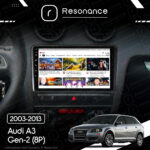 Магнітола Audi A3 Gen-2 (8P) (2003-2013) DUDU 3 9" QLED, 4/64 - Зображення 6