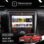 Магнітола Audi A4 Gen-3 (B7) (2005-2009) DUDU 3 9" QLED, 4/64 - Зображення 6